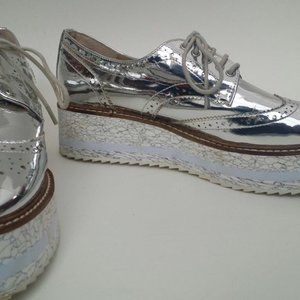 Shelly's London Metallic Shoes